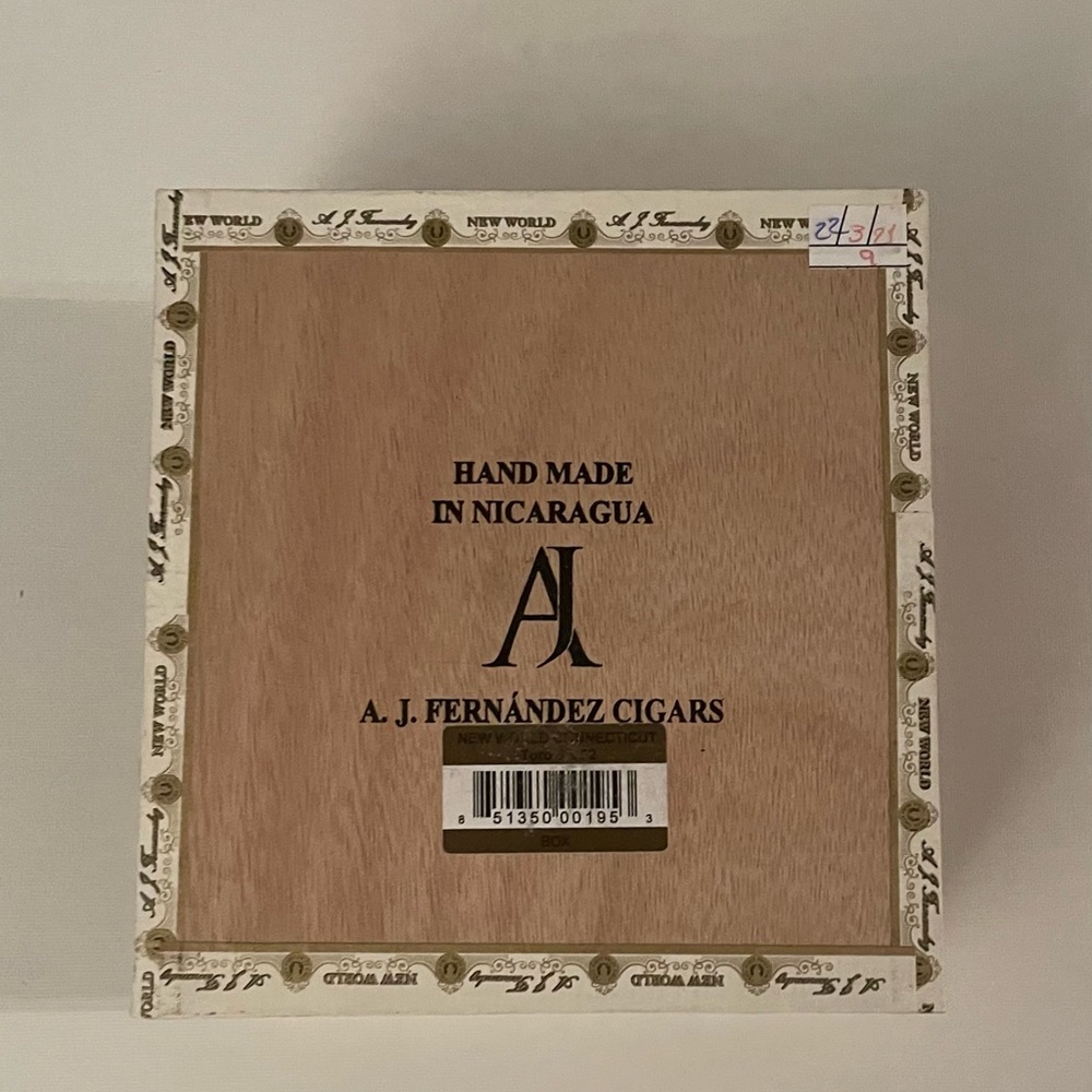 Empty Box from Nicaragua